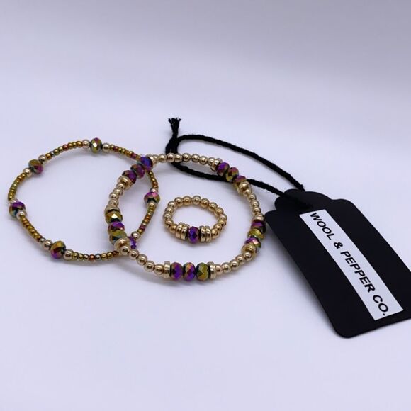 NWT Wool + Pepper Co. Matching Jewelry Set (3) - Picture 1 of 6